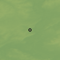 Shaded relief of the 46 km around Slobodskoy, drawn from the GMTED2010 grid