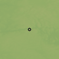 Shaded relief of the 48 km around Smolensk, drawn from the GMTED2010 grid