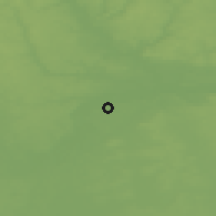 Shaded relief of the 47 km around Sobinka, drawn from the GMTED2010 grid