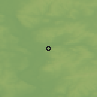 Shaded relief of the 45 km around Solikamsk, drawn from the GMTED2010 grid