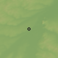Shaded relief of the 48 km around Sterlitamak, drawn from the GMTED2010 grid