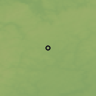 Shaded relief of the 47 km around Strunino, drawn from the GMTED2010 grid