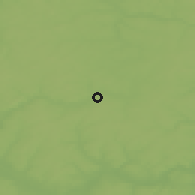 Shaded relief of the 48 km around Sukhinichi, drawn from the GMTED2010 grid
