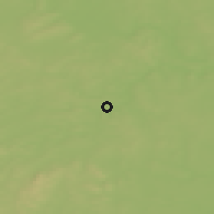Shaded relief of the 47 km around Sysert, drawn from the GMTED2010 grid