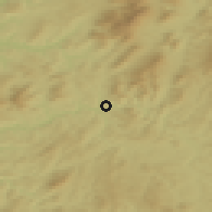 Shaded relief of the 48 km around Tashtagol, drawn from the GMTED2010 grid