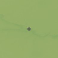 Shaded relief of the 48 km around Troitsk, drawn from the GMTED2010 grid