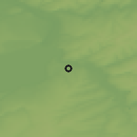 Shaded relief of the 48 km around Berdsk, drawn from the GMTED2010 grid
