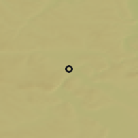 Shaded relief of the 48 km around Tulun, drawn from the GMTED2010 grid