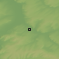 Shaded relief of the 48 km around Tuymazy, drawn from the GMTED2010 grid