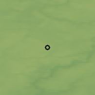 Shaded relief of the 42 km around Vorgashor, drawn from the GMTED2010 grid