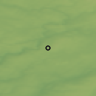 Shaded relief of the 42 km around Vorkuta, drawn from the GMTED2010 grid