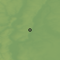 Shaded relief of the 49 km around Voronezh, drawn from the GMTED2010 grid