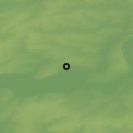 Shaded relief of the 47 km around Yelabuga, drawn from the GMTED2010 grid