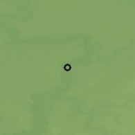 Shaded relief of the 44 km around Yemva, drawn from the GMTED2010 grid
