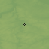 Shaded relief of the 48 km around Zaraysk, drawn from the GMTED2010 grid
