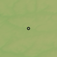 Shaded relief of the 48 km around Zarechnyy, drawn from the GMTED2010 grid