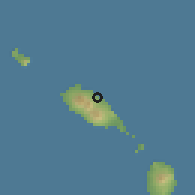 Shaded relief of the 59 km around Mansion, drawn from the GMTED2010 grid