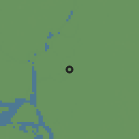 Shaded relief of the 58 km around Daudkandi, drawn from the GMTED2010 grid