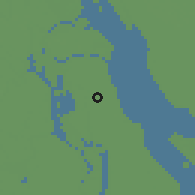 Shaded relief of the 58 km around Daulatkhan, drawn from the GMTED2010 grid