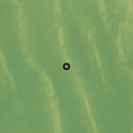 Shaded relief of the 58 km around Dighinala, drawn from the GMTED2010 grid