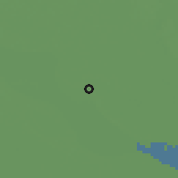 Shaded relief of the 58 km around Dohar, drawn from the GMTED2010 grid