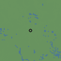 Shaded relief of the 58 km around Kaliganj, drawn from the GMTED2010 grid