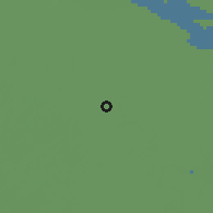 Shaded relief of the 58 km around Madārīpūr, drawn from the GMTED2010 grid
