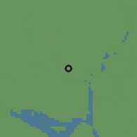 Shaded relief of the 58 km around Nārāyanganj, drawn from the GMTED2010 grid