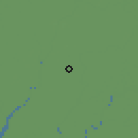 Shaded relief of the 58 km around Rajapur, drawn from the GMTED2010 grid