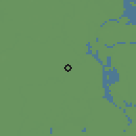 Shaded relief of the 58 km around Wazirpur, drawn from the GMTED2010 grid