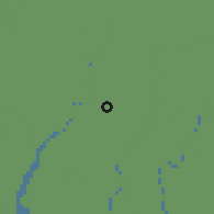 Shaded relief of the 58 km around Bhandāria, drawn from the GMTED2010 grid