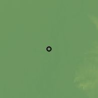 Shaded relief of the 57 km around Chilmari, drawn from the GMTED2010 grid