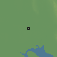 Shaded relief of the 58 km around Daganbhuiyan, drawn from the GMTED2010 grid