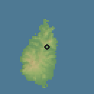 Shaded relief of the 59 km around Belmont, drawn from the GMTED2010 grid