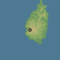Shaded relief of the 59 km around Bois d'Inde, drawn from the GMTED2010 grid