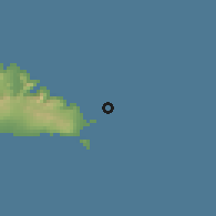 Shaded relief of the 59 km around Mutiatele, drawn from the GMTED2010 grid