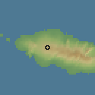 Shaded relief of the 59 km around Sina, drawn from the GMTED2010 grid