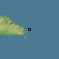 Shaded relief of the 59 km around Vailoa, drawn from the GMTED2010 grid