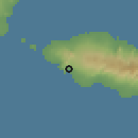 Shaded relief of the 59 km around Faleseela, drawn from the GMTED2010 grid