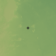 Shaded relief of the 57 km around Julayjilah, drawn from the GMTED2010 grid