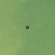 Shaded relief of the 57 km around Mulayjah, drawn from the GMTED2010 grid