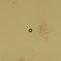 Shaded relief of the 57 km around Qubbah, drawn from the GMTED2010 grid