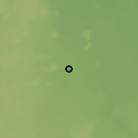 Shaded relief of the 57 km around al-Hufūf, drawn from the GMTED2010 grid