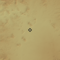 Shaded relief of the 58 km around al-'Id̨, drawn from the GMTED2010 grid