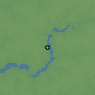 Shaded relief of the 60 km around Sédhiou, drawn from the GMTED2010 grid