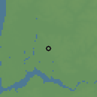 Shaded relief of the 60 km around Thionck-Essyl, drawn from the GMTED2010 grid