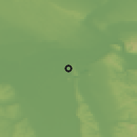 Shaded relief of the 52 km around Selo Kostolac, drawn from the GMTED2010 grid
