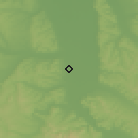 Shaded relief of the 52 km around Staro Selo, drawn from the GMTED2010 grid
