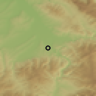 Shaded relief of the 52 km around Velika Grabovnica, drawn from the GMTED2010 grid