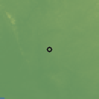 Shaded relief of the 60 km around Gandorhun, drawn from the GMTED2010 grid